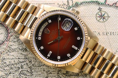 red dial rolex day date